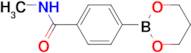 4-(1,3,2-Dioxaborinan-2-yl)-N-methylbenzamide