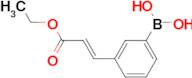 (E)-(3-(3-Ethoxy-3-oxoprop-1-en-1-yl)phenyl)boronic acid