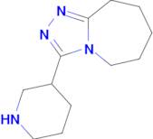 3-(Piperidin-3-yl)-6,7,8,9-tetrahydro-5H-[1,2,4]triazolo[4,3-a]azepine
