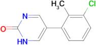 5-(3-Chloro-2-methylphenyl)pyrimidin-2-ol