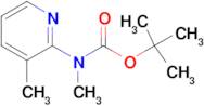 tert-Butyl methyl(3-methylpyridin-2-yl)carbamate