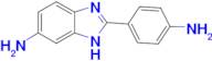 2-(4-Aminophenyl)-1H-benzo[d]imidazol-5-amine