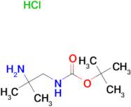 1-N-Boc-2-Methylpropane-1,2-diamine hydrochloride