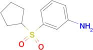 3-(Cyclopentylsulfonyl)aniline