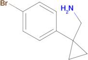 (1-(4-Bromophenyl)cyclopropyl)methanamine