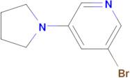 3-Bromo-5-(pyrrolidin-1-yl)pyridine