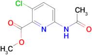 Methyl 6-acetamido-3-chloropicolinate