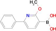 (2-Methoxy-6-phenylpyridin-3-yl)boronic acid