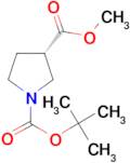 Methyl (S)-1-Boc-pyrrolidine-3-carboxylate