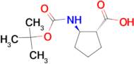 (1R,2R)-2-((tert-Butoxycarbonyl)amino)cyclopentanecarboxylic acid