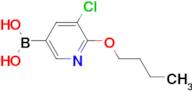 (6-Butoxy-5-chloropyridin-3-yl)boronic acid