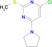 4-Chloro-2-(methylthio)-6-(pyrrolidin-1-yl)pyrimidine