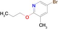 5-Bromo-3-methyl-2-propoxypyridine