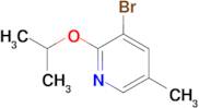 3-Bromo-2-isopropoxy-5-methylpyridine