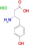 (S)-3-Amino-4-(4-hydroxyphenyl)butanoic acid hydrochloride