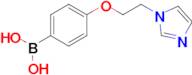 (4-(2-(1H-Imidazol-1-yl)ethoxy)phenyl)boronic acid