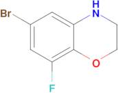 6-Bromo-8-fluoro-3,4-dihydro-2H-benzo[b][1,4]oxazine