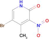 5-Bromo-4-methyl-3-nitropyridin-2(1H)-one