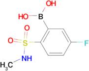 (5-Fluoro-2-(N-methylsulfamoyl)phenyl)boronic acid