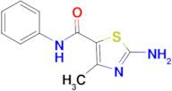 2-Amino-4-methyl-N-phenylthiazole-5-carboxamide