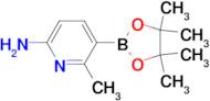 6-Methyl-5-(4,4,5,5-tetramethyl-1,3,2-dioxaborolan-2-yl)pyridin-2-amine