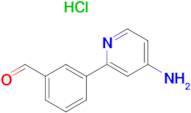 3-(4-Aminopyridin-2-yl)benzaldehyde hydrochloride