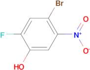 4-Bromo-2-fluoro-5-nitrophenol