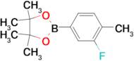 2-(3-Fluoro-4-methylphenyl)-4,4,5,5-tetramethyl-1,3,2-dioxaborolane