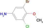 3-Bromo-5-chloro-4-methoxyaniline