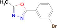2-(3-Bromophenyl)-5-methyl-1,3,4-oxadiazole