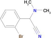 2-(2-Bromophenyl)-2-(dimethylamino)acetonitrile