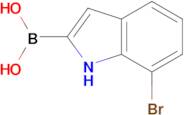 (7-Bromo-1H-indol-2-yl)boronic acid