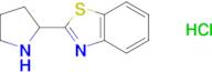 2-(Pyrrolidin-2-yl)benzo[d]thiazole hydrochloride