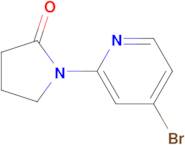 1-(4-Bromopyridin-2-yl)pyrrolidin-2-one