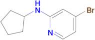 4-Bromo-N-cyclopentylpyridin-2-amine