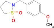 2-(4-Methoxybenzyl)isothiazolidine 1,1-dioxide