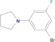 1-(3-Bromo-5-fluorophenyl)pyrrolidine