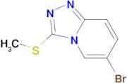 6-Bromo-3-(methylthio)-[1,2,4]triazolo[4,3-a]pyridine