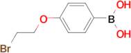 (4-(2-Bromoethoxy)phenyl)boronic acid