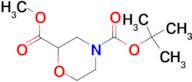 4-tert-Butyl 2-methyl morpholine-2,4-dicarboxylate