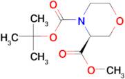 (S)-4-tert-Butyl 3-methyl morpholine-3,4-dicarboxylate