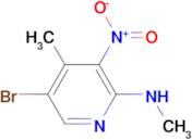 5-Bromo-N,4-dimethyl-3-nitropyridin-2-amine