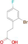 3-(2-Bromo-4-fluorophenyl)propionic acid