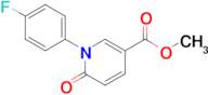 Methyl 1-(4-fluorophenyl)-6-oxo-1,6-dihydropyridine-3-carboxylate