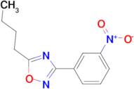 5-Butyl-3-(3-nitrophenyl)-1,2,4-oxadiazole