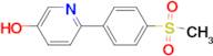 6-(4-(Methylsulfonyl)phenyl)pyridin-3-ol