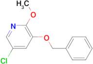 3-(Benzyloxy)-5-chloro-2-methoxypyridine