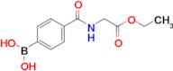 (4-((2-Ethoxy-2-oxoethyl)carbamoyl)phenyl)boronic acid