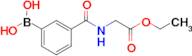 (3-((2-Ethoxy-2-oxoethyl)carbamoyl)phenyl)boronic acid