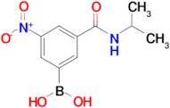 (3-(Isopropylcarbamoyl)-5-nitrophenyl)boronic acid